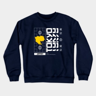 Tokyo Japan Streetwear Crewneck Sweatshirt